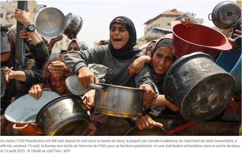 Gaza: l'ONU déclare officiellement la famine, qui aurait «pu être évitée» sans «l'obstruction» d'Israël