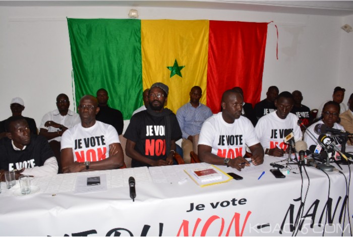 De quoi les «Nonistes» ont-ils le nom ?  Par Soro DIOP