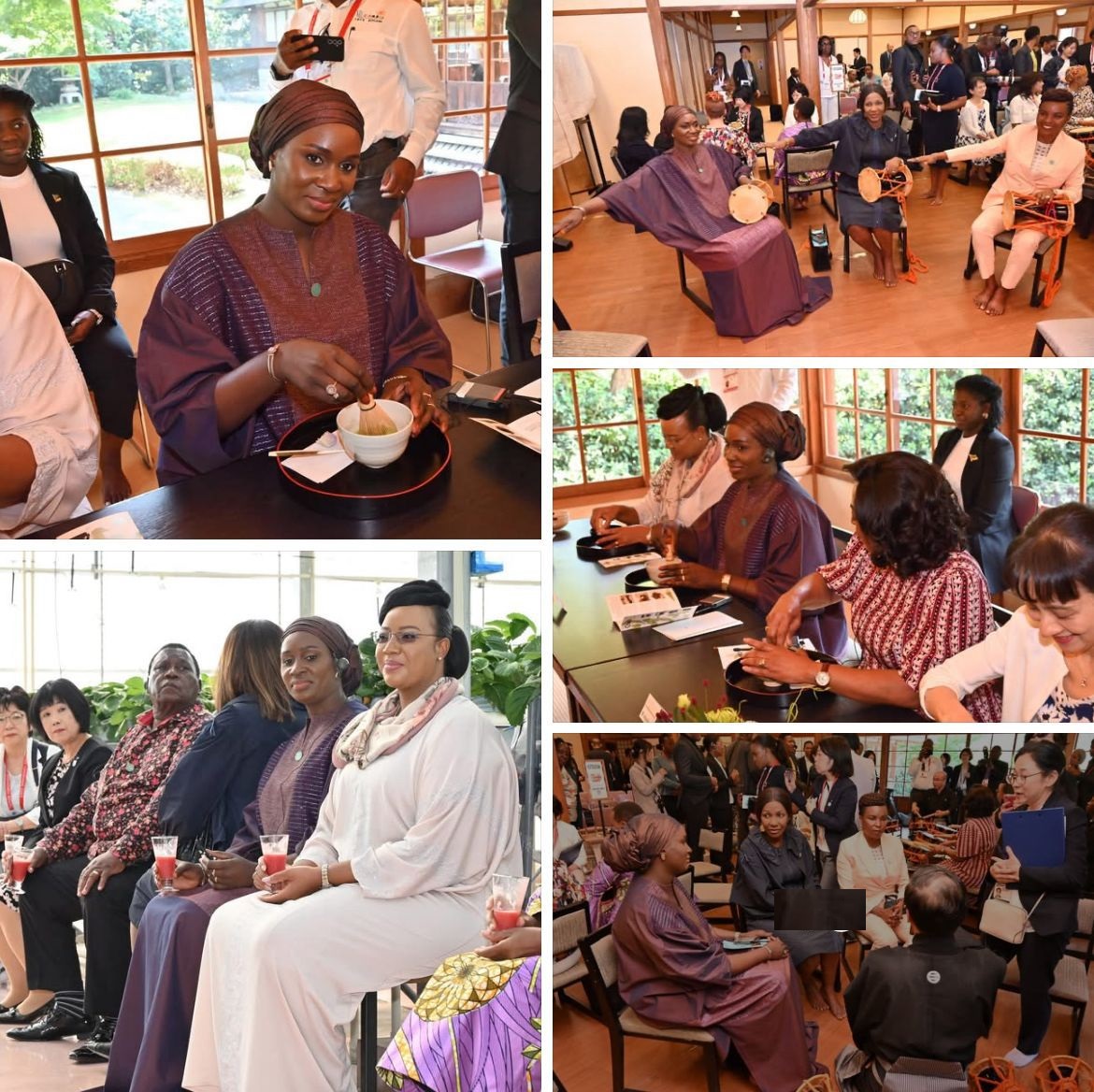 TICAD9- immersion culturelle des Premières Dames : Marie Khone Faye salue un dialogue culturel au Japon