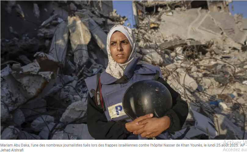 Les journalistes gazaouis en colère contre l'indifférence générale, mais déterminés à continuer à raconter