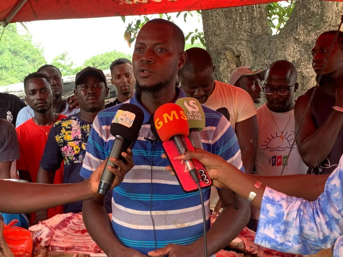 Ziguinchor : les vendeurs de porcs réclament la libération de leur président