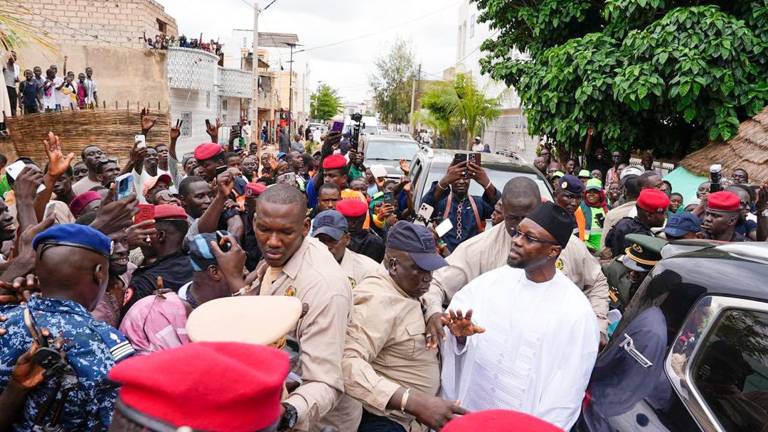 Photos/ Medina Baye: le Premier ministre Ousmane SONKO reçu, ce samedi