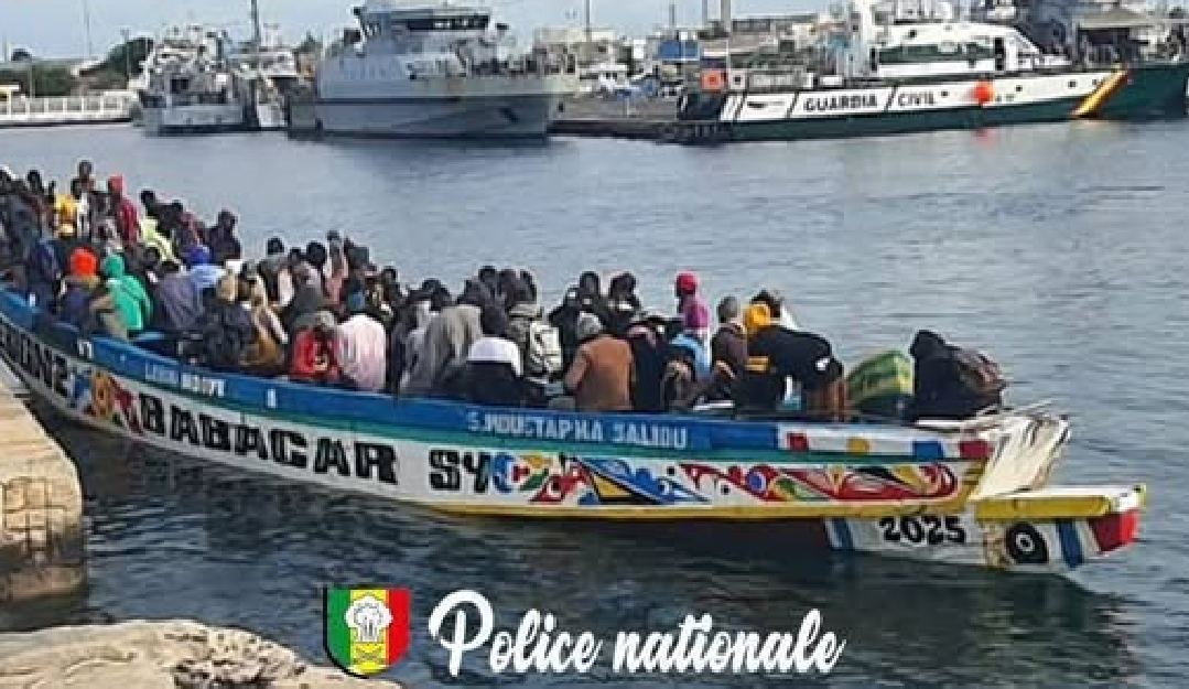 Tentative d'émigration irrégulière : La Division Nationale de Lutte contre le Trafic de Migrants  intercepte 108 migrants à Bargny