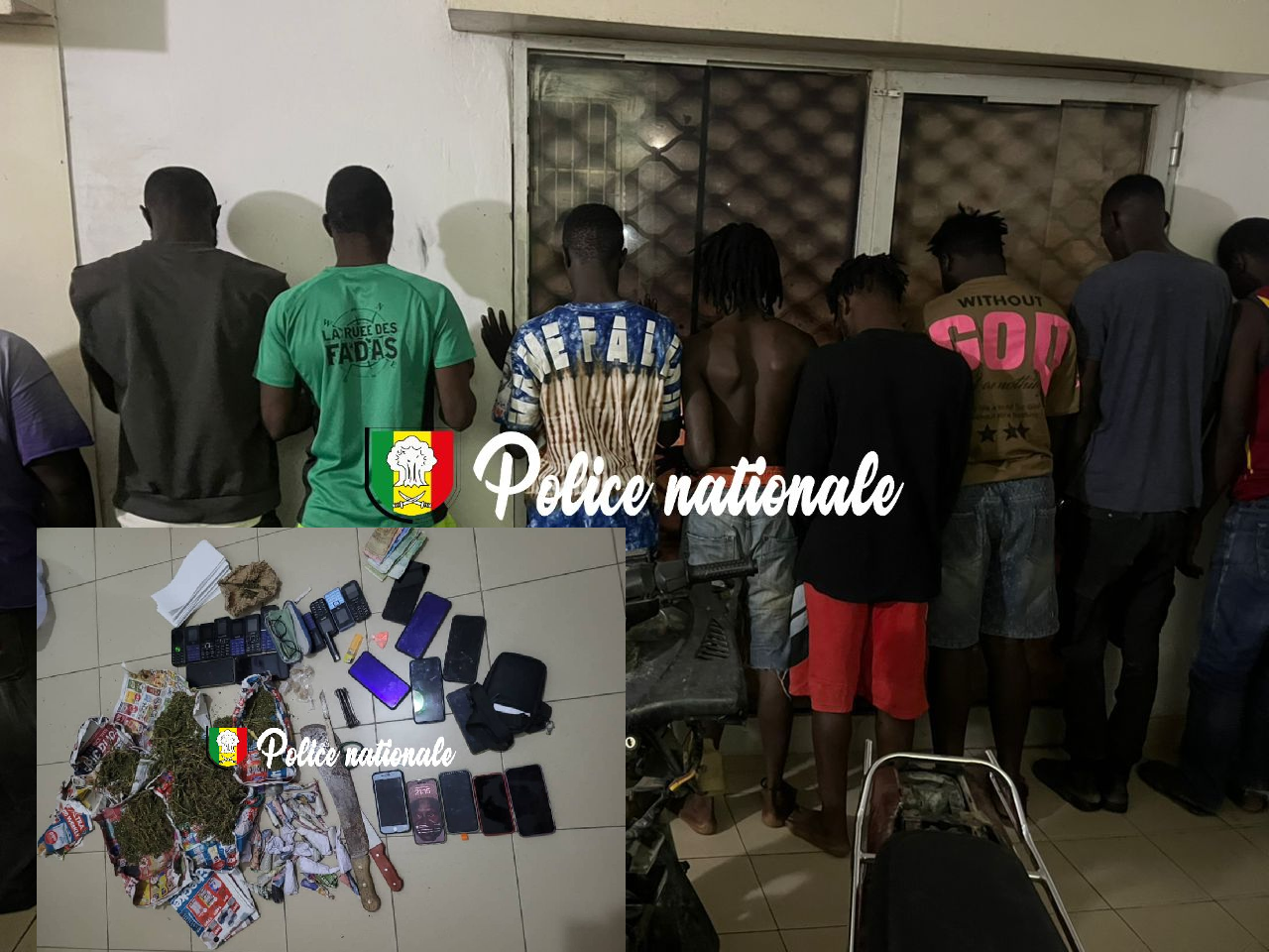 Coup de filets à Golf Sud Dakar : Démantèlement d'un réseau de trafic de drogue  par la Brigade régionale des Stupéfiants