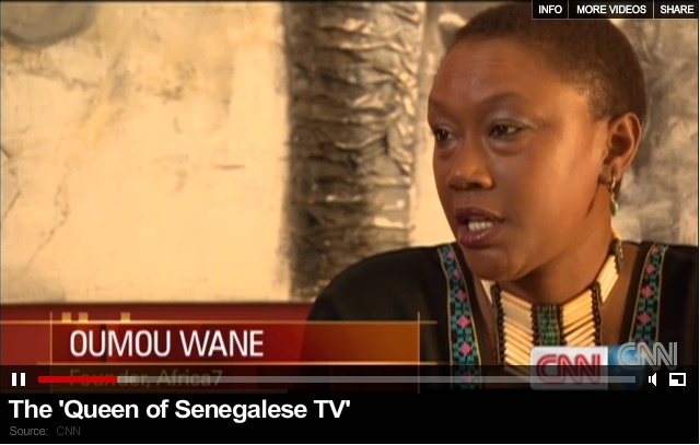 Oumou Wane, promotrice de la chaîne Africa 7 – Une remarquable « Entrepreuneuse d’idées »