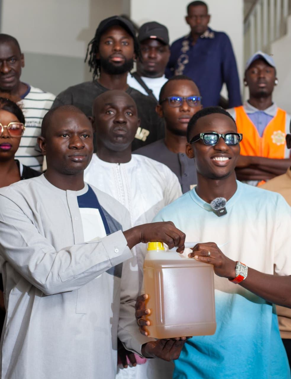 Thiès : Pape Matar Sarr, international sénégalais, soulage les sinistrés