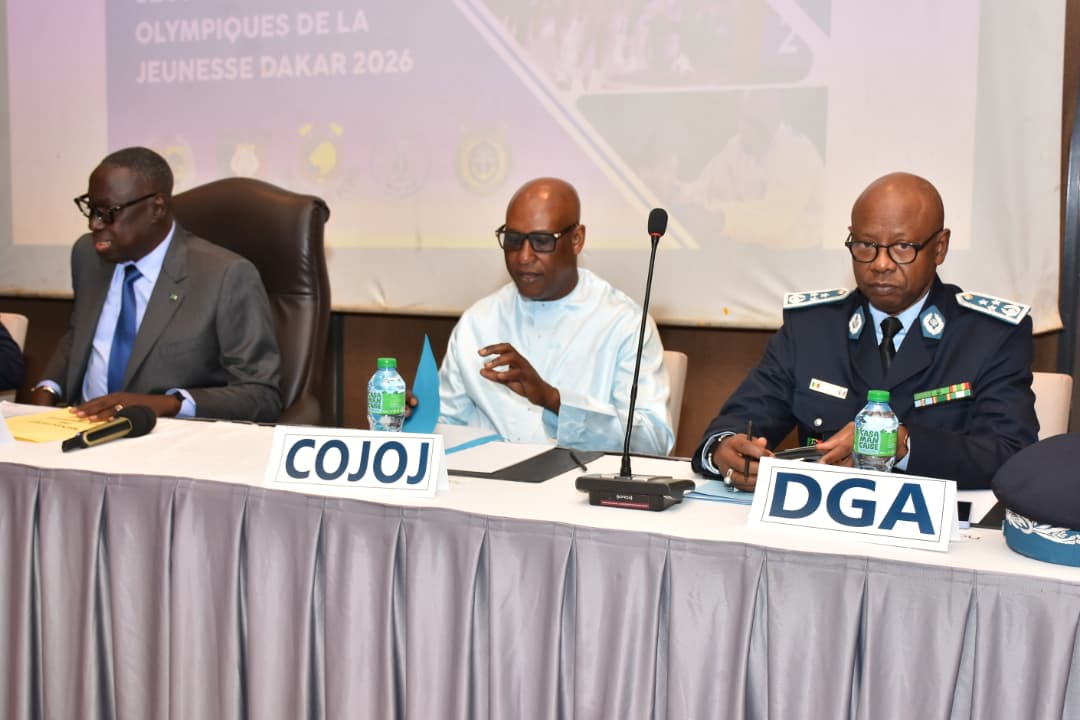 Sécurité des JOJ : Le Général Jean Baptiste Tine installe le Comité national de coordination