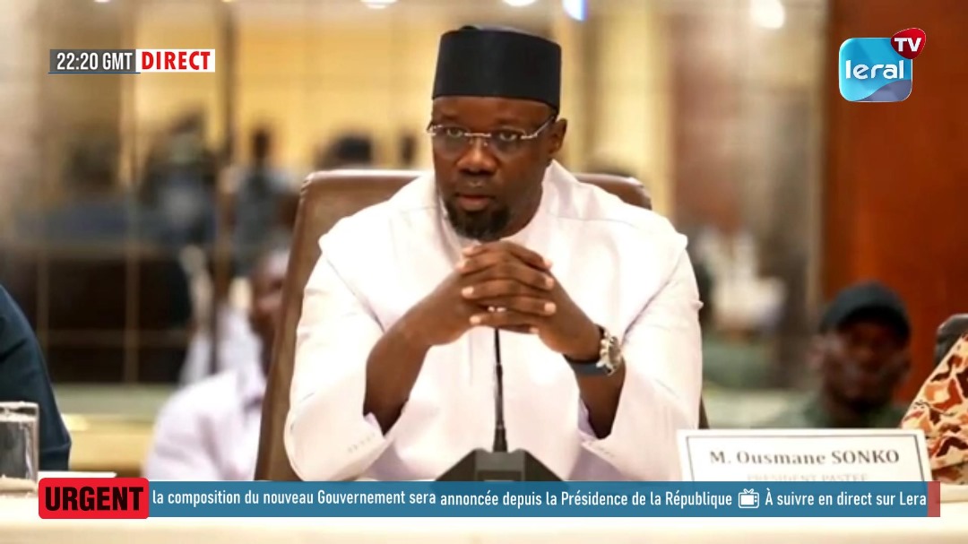 Urgent : la liste du nouveau gouvernement d’Ousmane Sonko