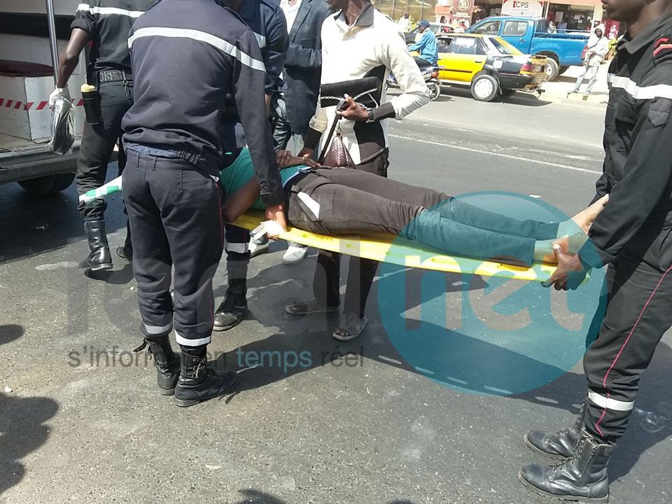 Photos - Spectaculaire accident sur la Vdn : Une jeune femme propulsée dans les airs par un taxi