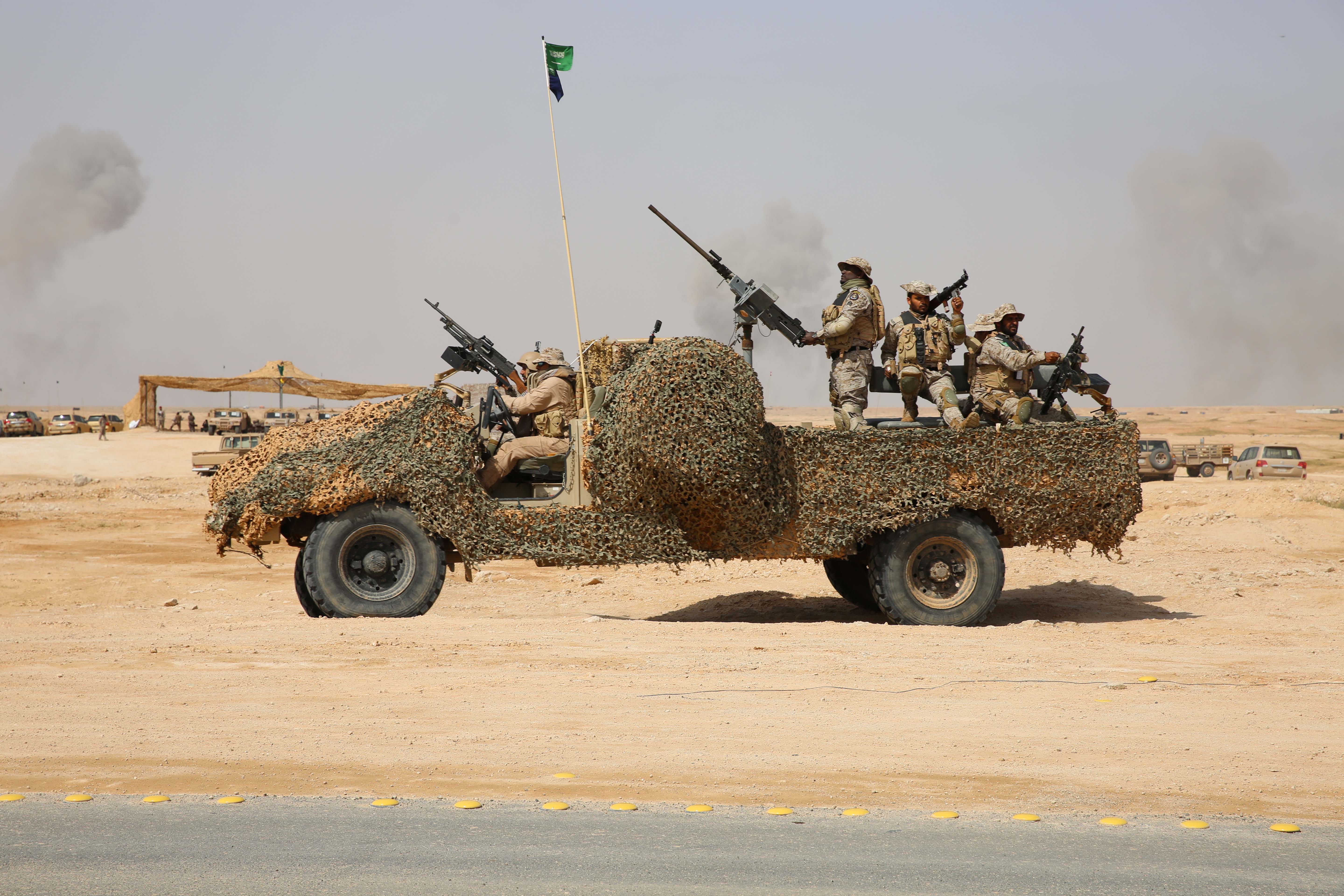 Arabie Saoudite: Macky Sall à la cérémonie de clôture des manœuvres "Tonnerre du nord" (images)