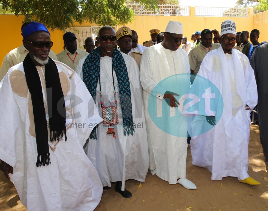 Quelques images de la visite du Président Macky Sall à Mbacké Kadior