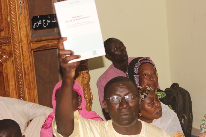 Référendum du 20 mars : Les images de la visite des leaders du Front du "Non" à Mbacké Kadior chez le Khalife des mourides