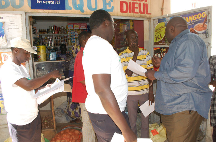 Fodé Sylla – Visite de proximité chez les membres du mouvement citoyen de Thiès 