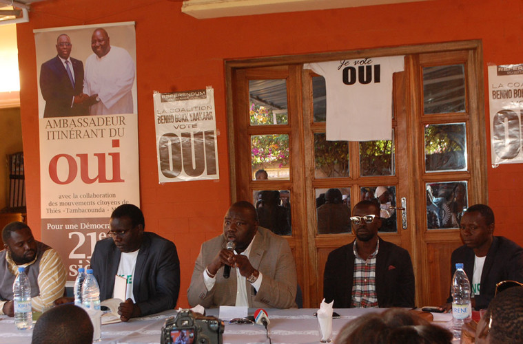 Fodé Sylla – Visite de proximité chez les membres du mouvement citoyen de Thiès 