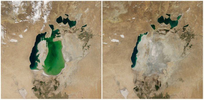 16 photos avant/après qui prouvent qu'il y a bien un changement climatique : il ne faut plus fermer les yeux !