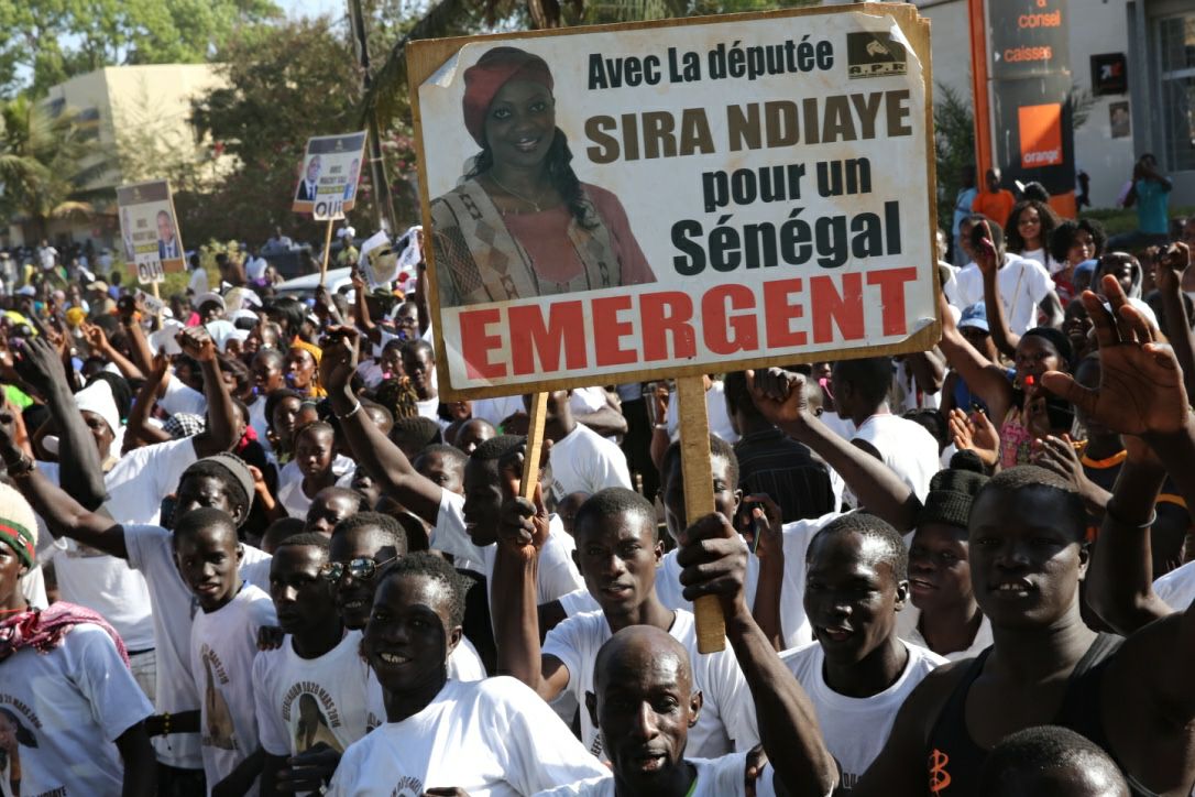 Photos- Macky Sall à Mbour et Thiadiaye