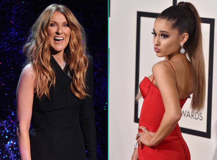 Céline Dion s’est fait pipi dessus en voyant Ariana Grande l’imi­ter