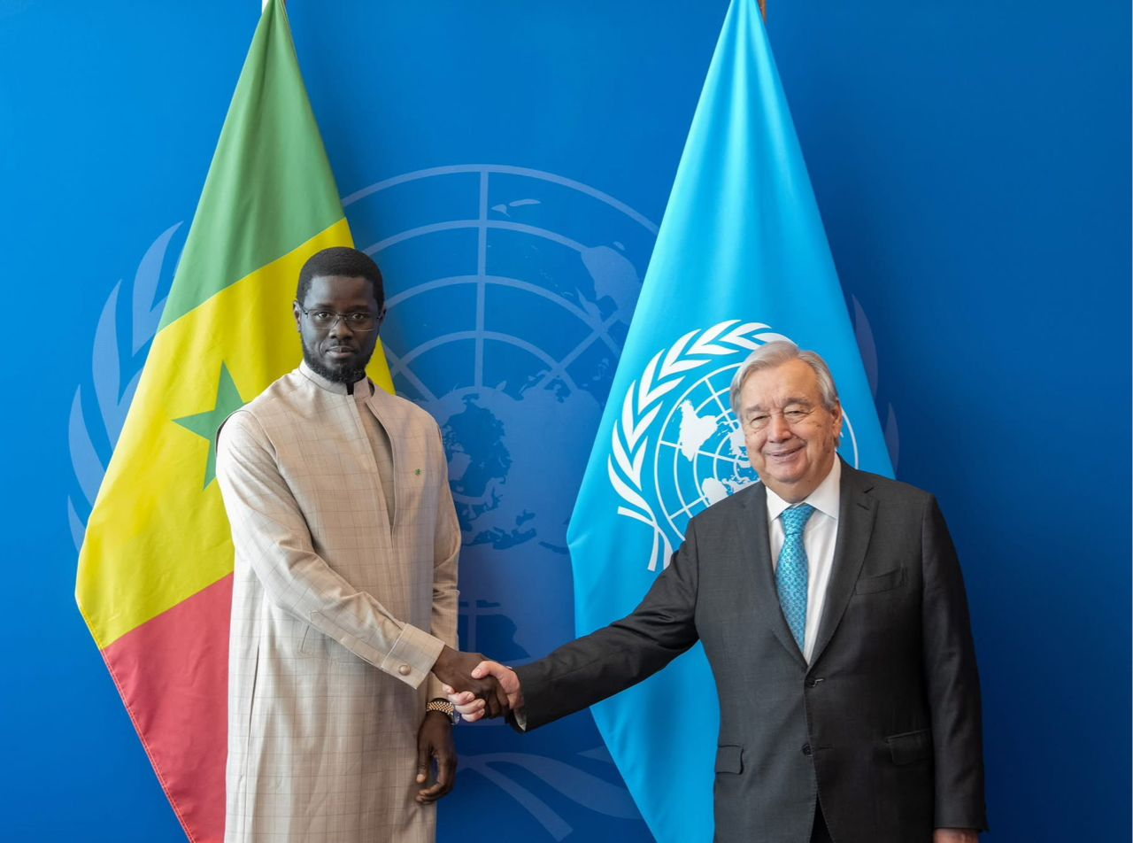 Assemblée générale de l’ONU :  Antonio Guterres salue le rôle du Sénégal sur la scène internationale