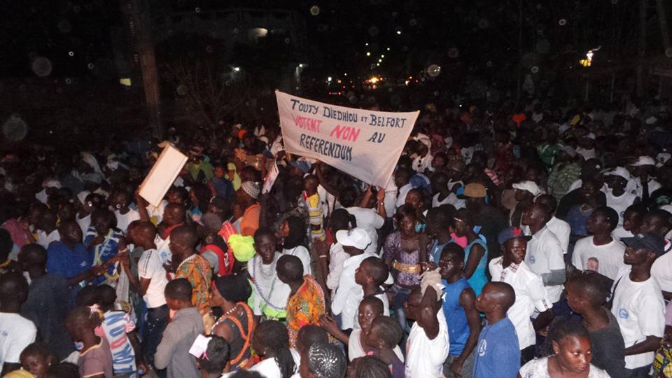 Caravane du Front du Non dans à Ziguinchor : Les images du déferlement populaire