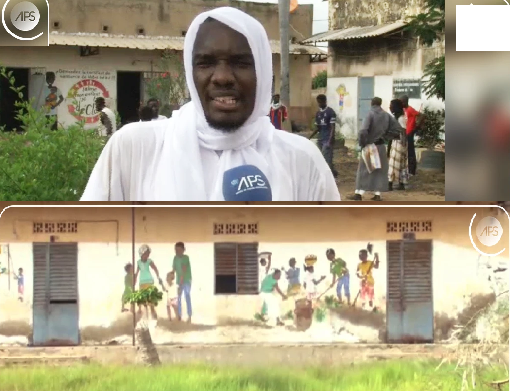 Kaolack : En opération citoyenne, Serigne Djily Lô et ses disciples nettoient deux écoles avant la rentrée