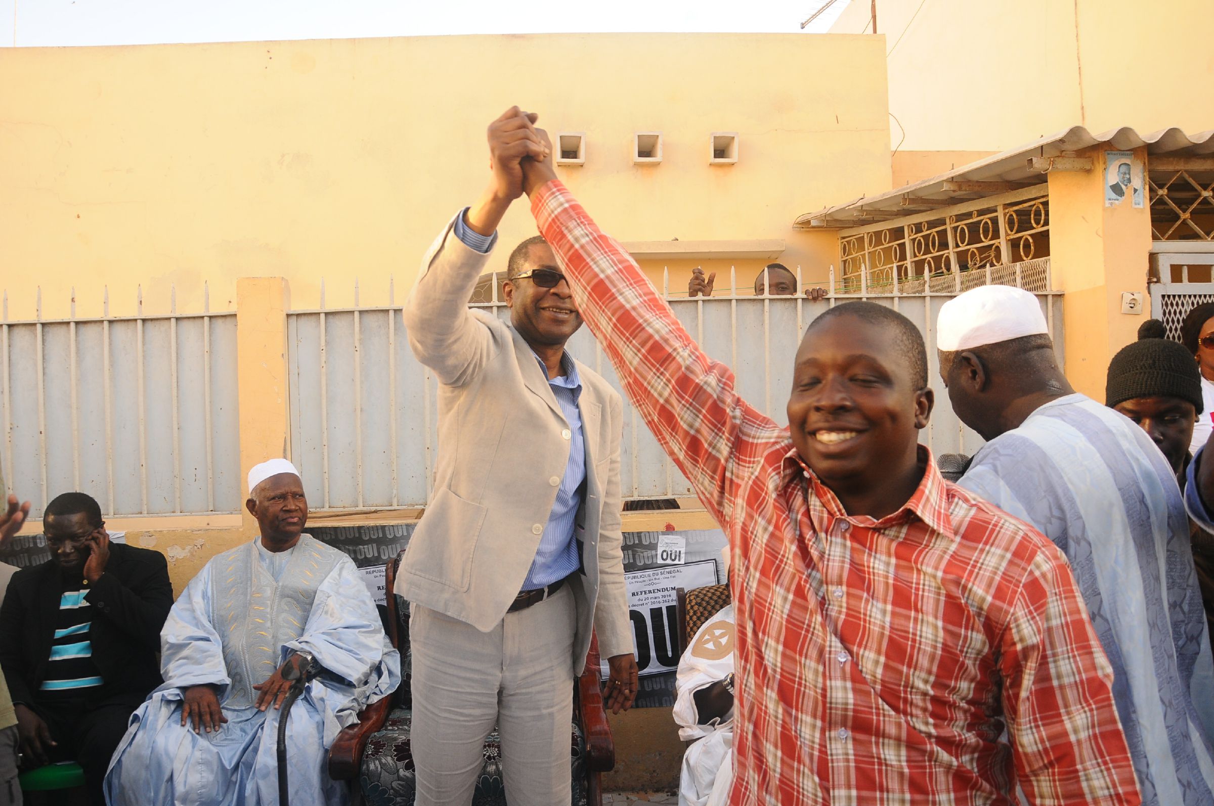 Référendum: Les jeunes de Fekké Ma Ci Boolé derrière Pédre Ndiaye disent "Oui" à Youssou Ndour