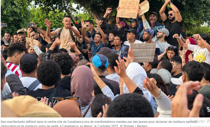Maroc : Appel à la démission du gouvernement, après une nouvelle journée de mobilisation