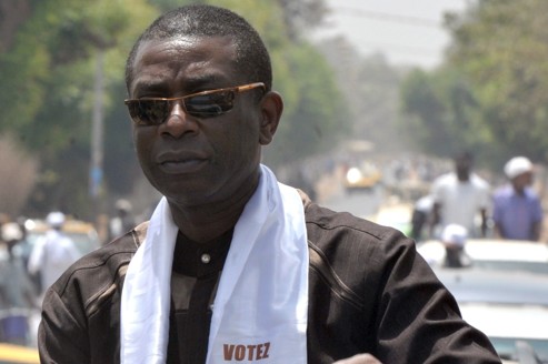 Youssou Ndour gagne dans son bureau de vote