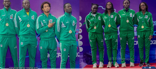Championnats d’Afrique de natation Zone 2 : Le Sénégal décroche 68 médailles, dont 24 médailles d’or