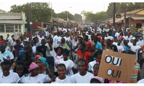 Le Oui a soufflé sur les 13 régions du Sénégal avec un pourcentage national de 62,5%