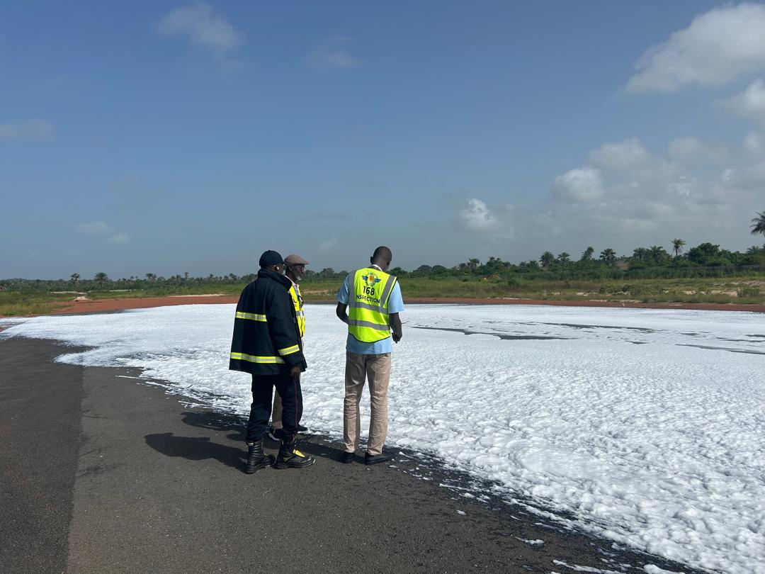 Photos / Aéroport international de Cap-Skirring : Des Inspections dans un esprit collaboratif, avec le respect strict de la réglementation en vigueur