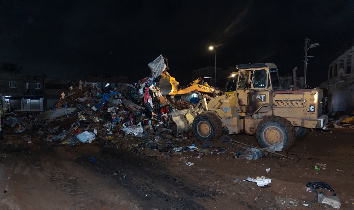 Lutte contre l’insécurité : le ministère de l’Intérieur passe à l’action à Thiaroye, le site « Dubaï » évacué suite à une vaste opération