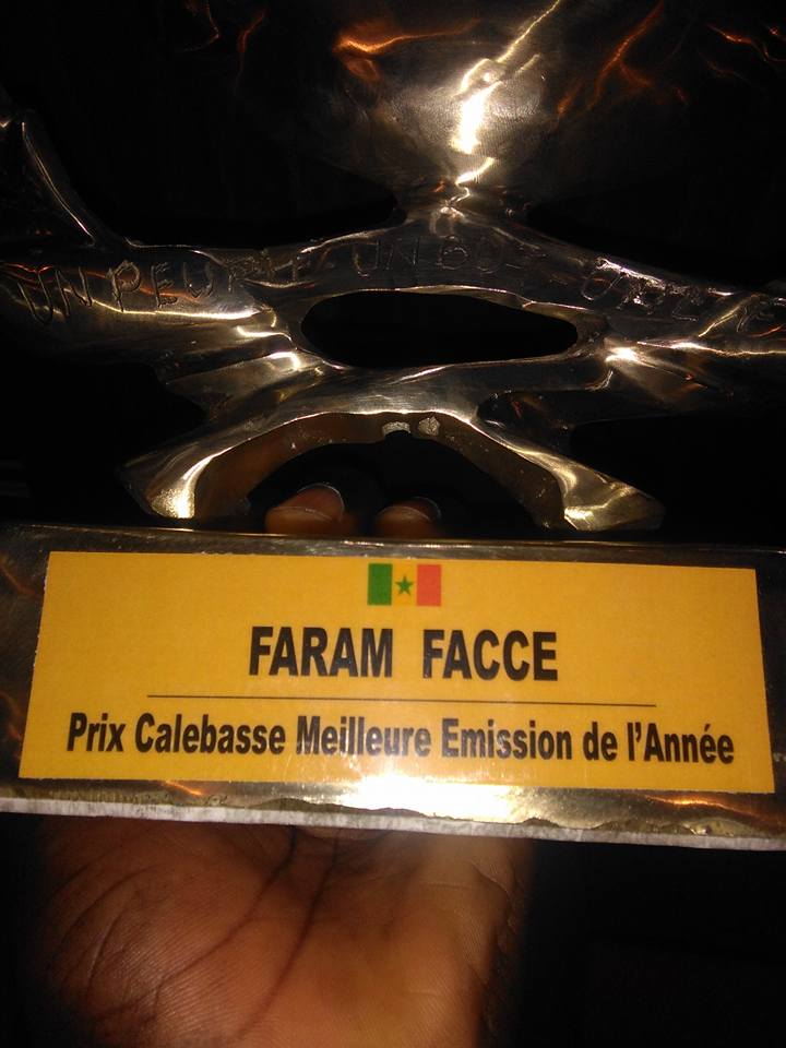 "Faram Facce" sacrée meilleure émission de l'année