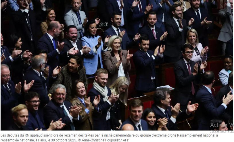 France: Les députés adoptent à une voix près, un texte du RN contre l'accord franco-algérien de 1968