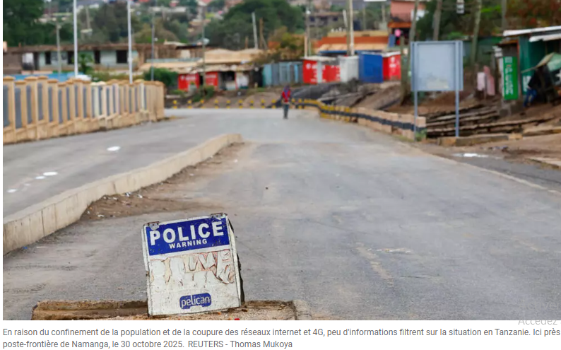 Présidentielle en Tanzanie: Les tensions persistent, la population reste confinée
