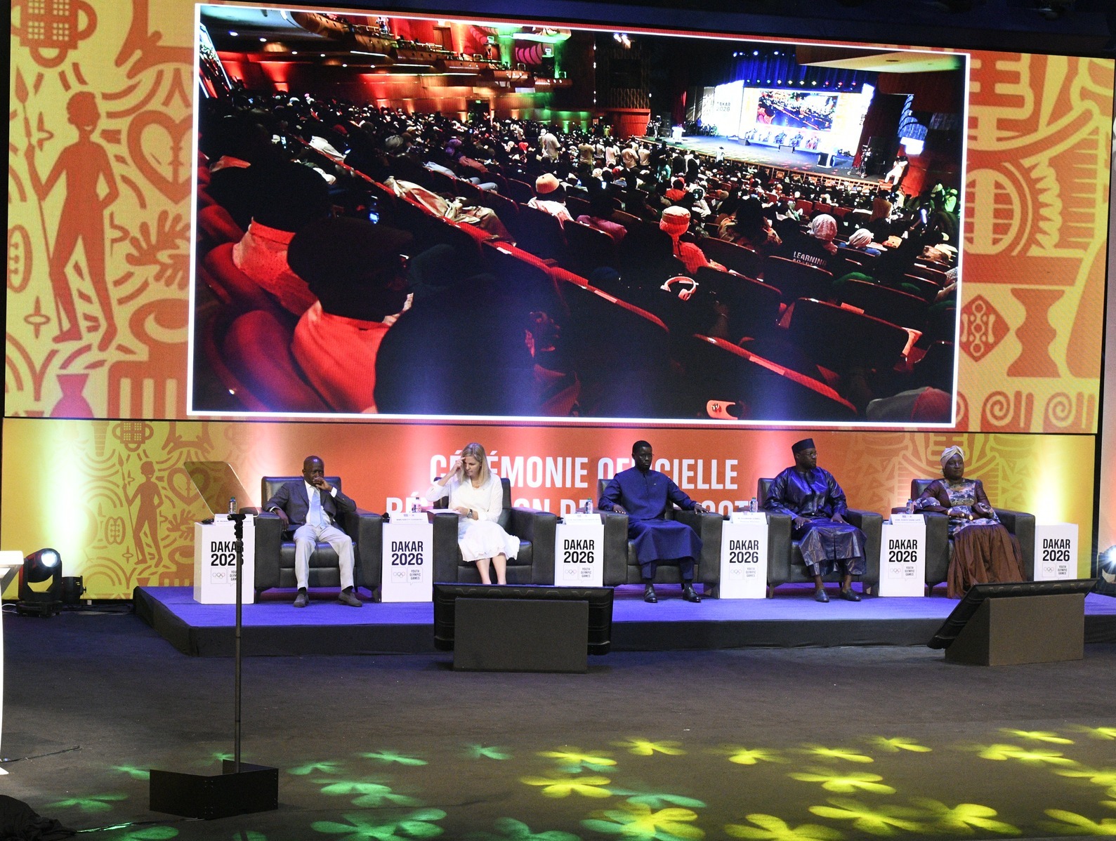 Cérémonie officielle de dévoilement de la mascotte des JOJ Dakar 2026 : Fierté nationale et génie scolaire à l’honneur