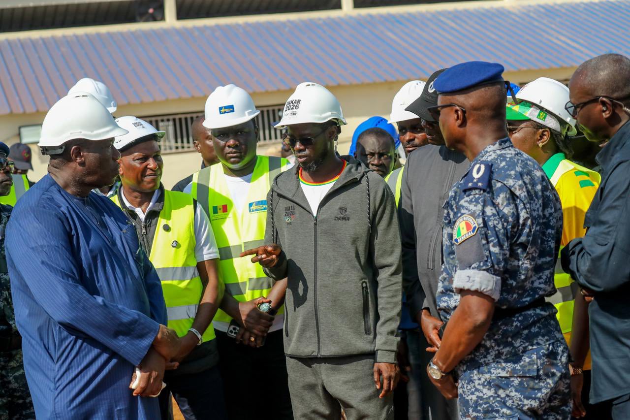 JOJ Dakar 2026 : Le Président Faye en visite sur les chantiers, pour inspecter les sites et booster les travaux