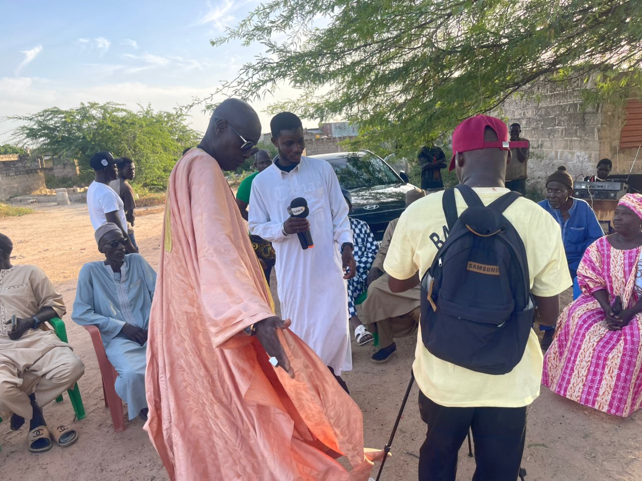 Kaolack : Landing Mbessane Seck alias Kilifeu à la rencontre des guides religieux et des forces vives