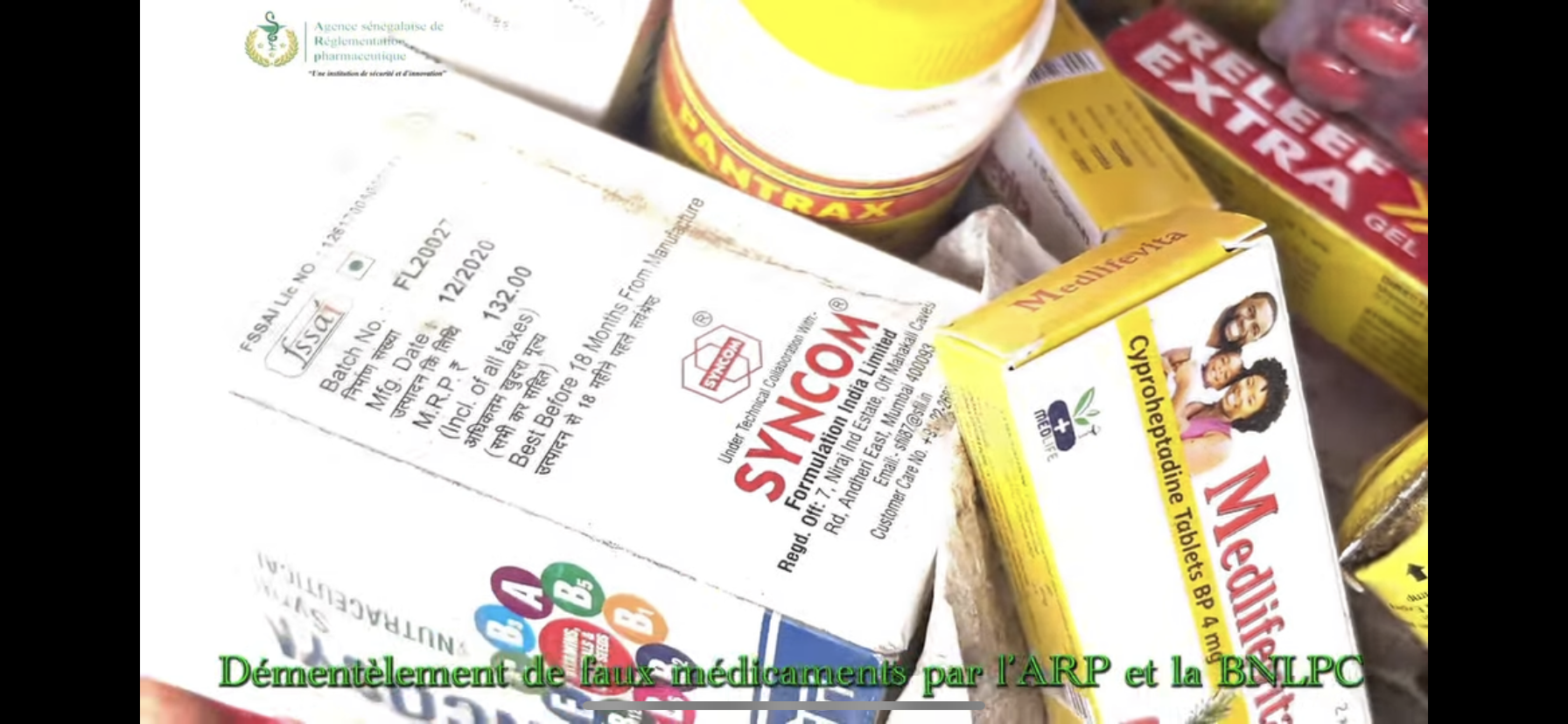 L’ARP saisit des produits non autorisés d’une valeur de 50 millions FCfa, à Guédiawaye