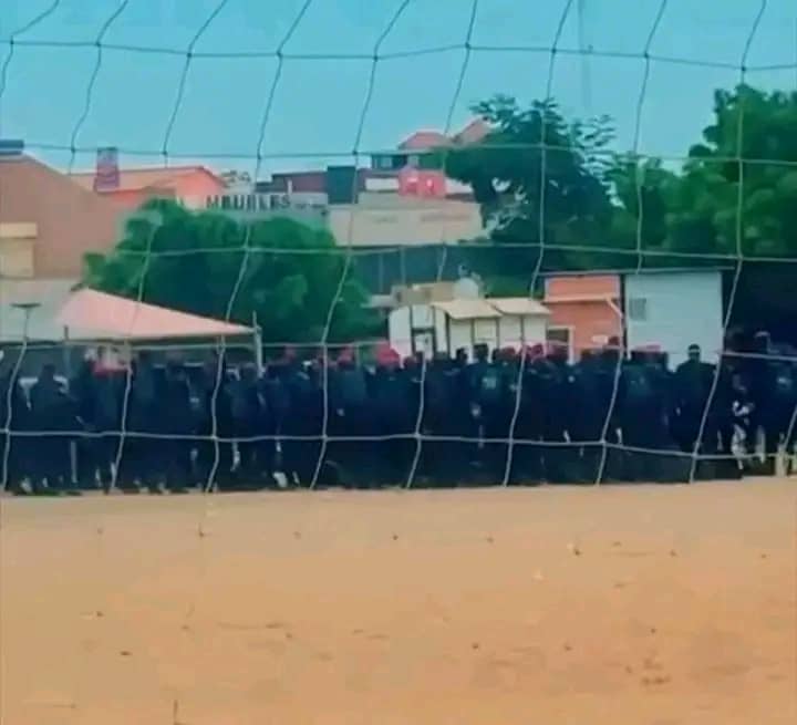 Terrain Sacré cœur 3: Un important dispositif sécuritaire déployé sur les lieux