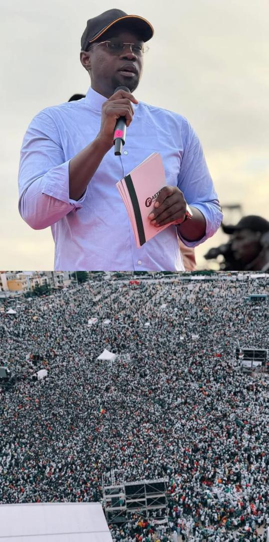 Téra-Meeting : Sonko fait sa Giga Démo de Force et écrase les Klunas