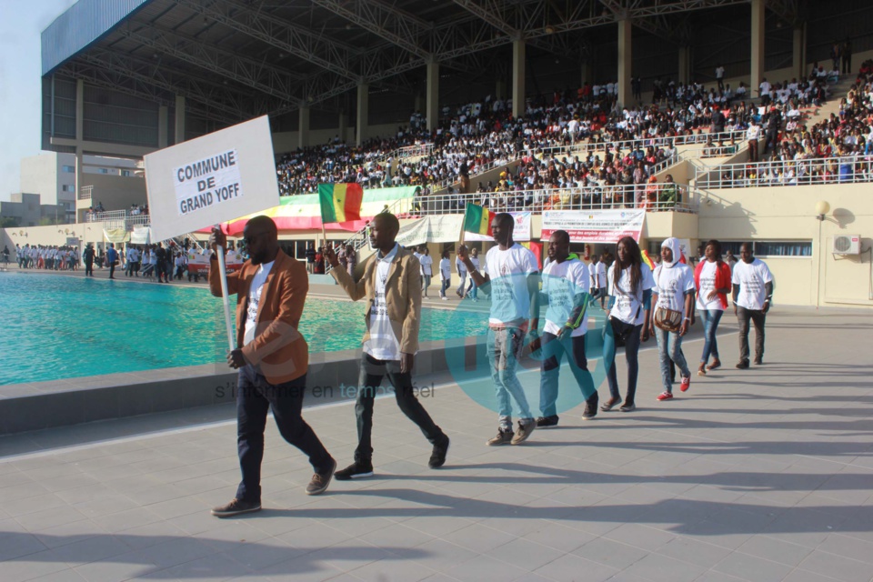Images- Cérémonie d'ouverture de la semaine départementale de la Jeunesse de Dakar 