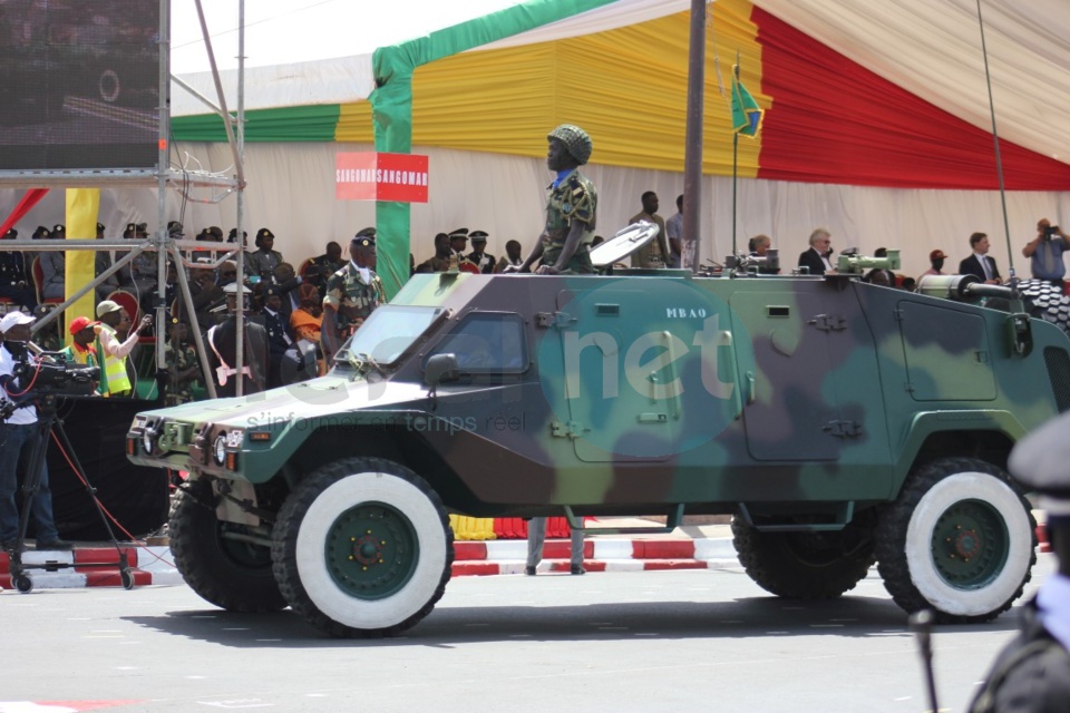 Défilé du 4 avril 2016: l'armée sénégalaise dévoile sa nouvelle puissance de feu (images)