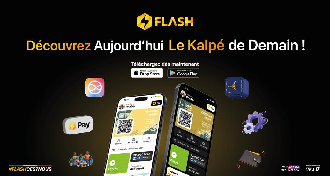 Le futur du paiement digital au Sénégal, commence ici, avec Flash Kalpé !