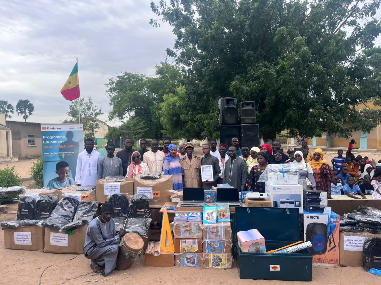 *La Fondation Sonatel renforce son engagement pour une éducation de qualité à travers le lancement du Programme Éducation+ à Kaolack ( ndiébel )