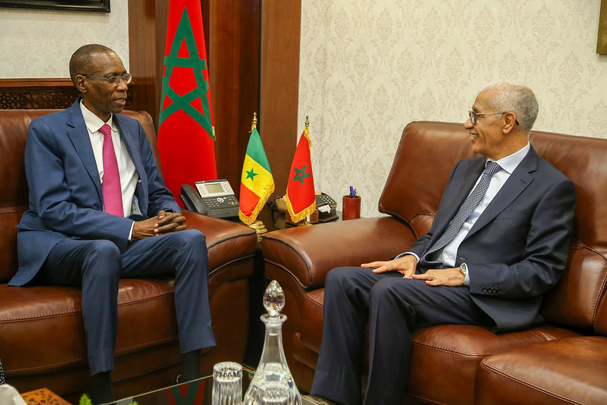 Photos : Retour sur la visite au Royaume du Maroc de SEM Cheikh Niang, Ministre de l’Intégration Africaine, des Affaires Étrangères
