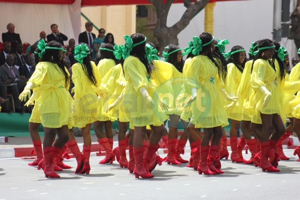 La belle prestation des majorettes du Lycée J. F. Kennedy en images