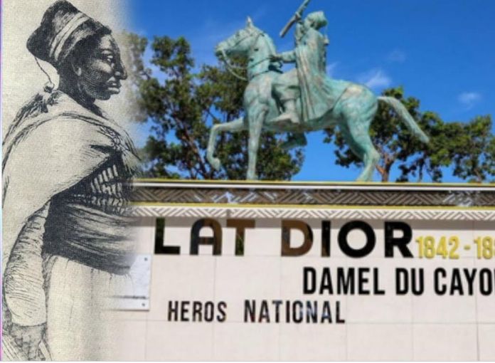 1873 - VICTOIRE DU DAMEL LAT DIOR NGONE LATYR DIOP SUR LE TEIGNE DU BAOL, THIEYACINE  DIOR GALLO GANA FALL