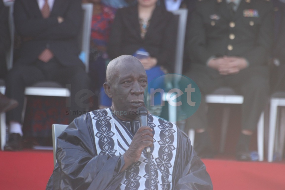 Revivez en images la cérémonie de la pose de la première pierre de l'Arène nationale par Macky Sall