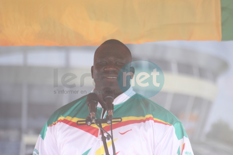 Revivez en images la cérémonie de la pose de la première pierre de l'Arène nationale par Macky Sall