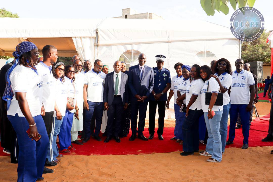 Cérémonie de lancement officiel du partenariat entre la Gendarmerie nationale et le Ministère de l’Éducation nationale